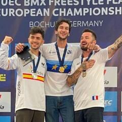 Varo Hernández, subcampeón de Europa de Flatland