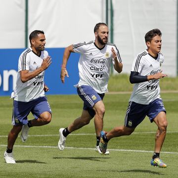 Argentina sigue preparando el debut en el Mundial