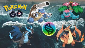 Pokémon GO | Mega Charizard X/Y, Blastoise y Venusaur