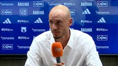 David González acepta molestia de los hinchas: “Ponemos el pecho”