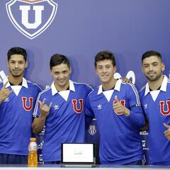 La U presentó a sus refuerzos