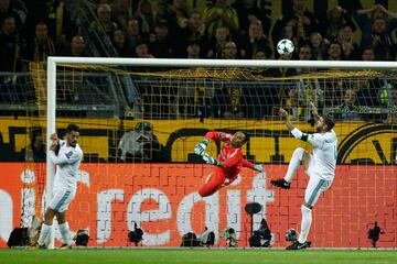 Keylor Navas y Sergio Ramos.