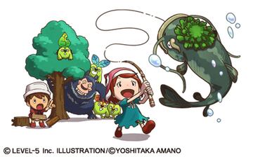 Ilustraci¨®n - Fantasy Life (3DS)