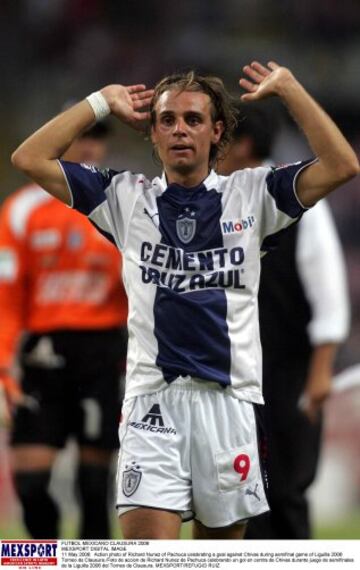 Richard Núñez fue campeón con Pachuca en el Clausura 2006, su único torneo con los hidalguenses.