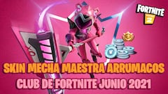 Revelado el skin del Club de Fortnite de junio 2021: así es Mecha Maestra Arrumacos