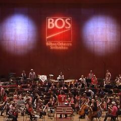 La Orquesta Sinfónica de Bilbao graba un vídeo con el himno del Athletic para la final