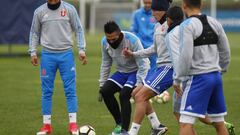 Así trabaja la U a cuatro días de definir el título