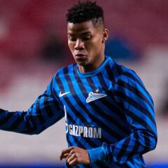 Barrios, titular en clasificación de Zenit en Copa de Rusia