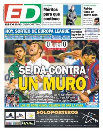 Portadas de la prensa deportiva