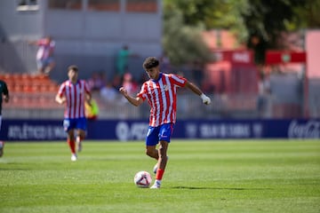 Rayane, durante el partido contra el Zamora.