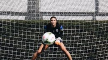 Hope Solo, guardameta de Seattle Reign y de la Selección de Estados Unidos.