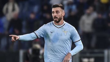 Gila, con la Lazio y canterano del Real Madrid.