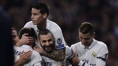 James regresa en Champions con una asistencia ante el Dortmund