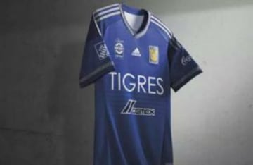 El tono azul ya es tradicional en las playeras de visitante de Tigres.