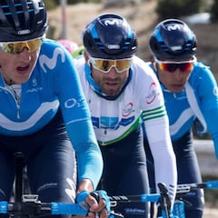 Valverde, reclamo en el GP Indurain tras decir no a Flandes