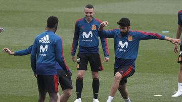 Lopetegui le pone el peto a Aspas en banda y a Costa de '9'