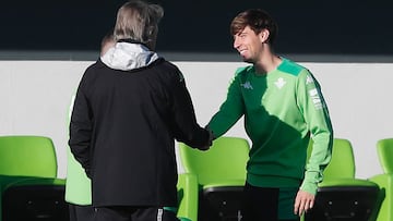 Miranda, con Pellegrini.