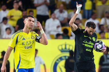 Cristiano perdi¨® contra Al Ittihad, equipo de Benzema y l¨ªder de la liga saud¨ª, hace un par de semanas.