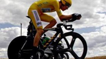 Wiggins vuela en la contrarreloj