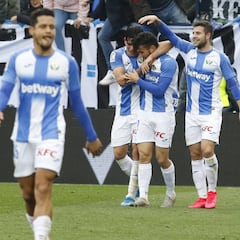 La plantilla del Leganés vuelve a superar los 100 millones de valor