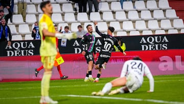 El Albacete encaja ante el Málaga en el Carlos Belmonte. Foto Josema Moreno