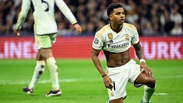 Rodrygo, en su momento mágico