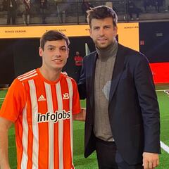 Sobrino de ex ‘10′ de la Roja y primer chileno en la Kings League: “Jugaré con Piqué, Agüero, Saviola...”