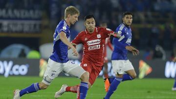 Millonarios vs América en la Liga BetPlay