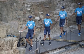 Movistar Team. Valverde y Quintana.