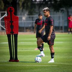 Mudo Aguirre ya trabaja con el Atlas