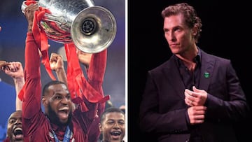 Famosos dueños de un club de fútbol: Matthew McConaughey la quiere liar en la MLS y LeBron tiene una fortuna en Liverpool