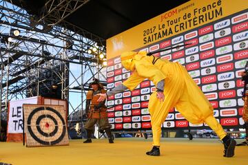 Chris Froome, el ninja amarillo de Saitama