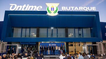 PRESENTACION ESTADIO ONTIME BUTARQUE
JEFF LUHNOW PRESIDENTE DEL LEGANES
MIGUEL ANGEL RECUENCO ALCALDE DE LEGANES
24.09.25
