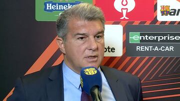 Laporta, sobre el Camp Nou lleno de aficionados alemanes: "Ha sido una vergüenza"