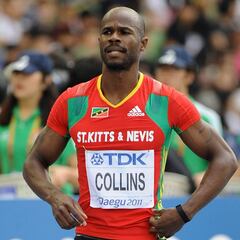 Kim Collins: 40-year-old sprinter to compete at Olympics