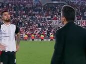 River fue eliminado de la Libertadores y esta escena de Díaz y Gallardo se robó las miradas
