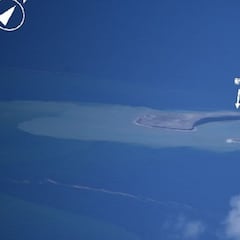 La nueva isla de Japón tras una erupción volcánica submarina