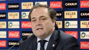 Aperribay: "En la jugada del gol no era fuera de juego"