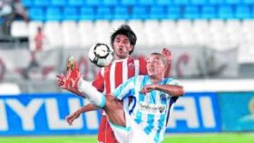 <b>ESTRENO. </b>Almería y Málaga firmaron las tablas en la presentación rojiblanca.