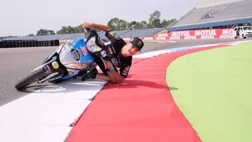 Canet, el jueves en el circuito de Assen.