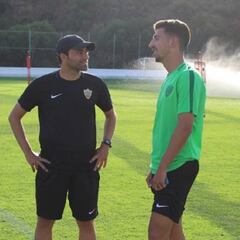 Juan Carlos: "Es difícil aislarse de la ilusión de la afición"