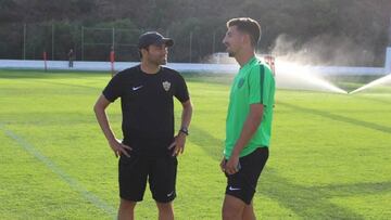 Juan Carlos Real, jugador del Almería.