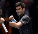 Djokovic gana a Isner con un solo error en el segundo set