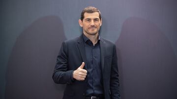 Iker Casillas at photocall for premiere documentary film Iker Casillas: Colgar las Alas in Madrid on Wednesday, 18 November 2020.