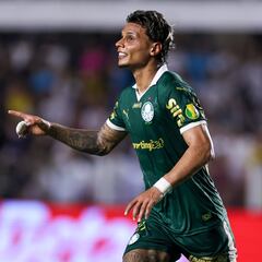 Richard Ríos hace historia en Palmeiras y cambia de dorsal