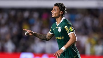 Richard Ríos hace historia en Palmeiras y cambia de dorsal