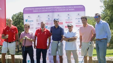 Mista gana el Torneo benéfico de golf organizado por la Fundación Clínicas Menorca de Ángel Martín