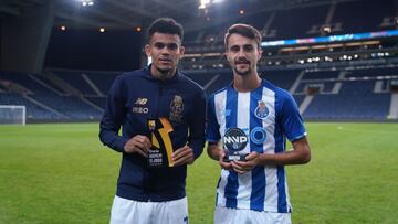 El extremo colombiano fue la figura del Porto en la goleada 5-0 ante el Moreirense. Aporto con dos goles