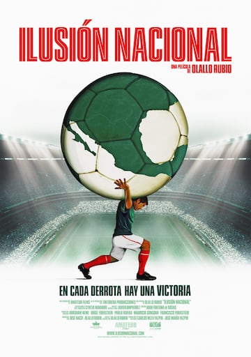 Este documental dirigido por Olallo Rubio presenta el grado de afición que se tiene en México por el balompié, sobre todo por la Selección Nacional