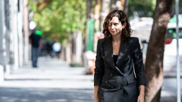 The president of the Community of Madrid, Isabel Díaz Ayuso, arrives at the Solemn Opening Ceremony of the Judicial Year 2022-23, in the Government Hall of the High Court of Justice of Madrid, on October 6, 2022, in Madrid (Spain). The Superior Court of Justice of Madrid is the highest autonomous body of the judiciary in the Community of Madrid.
06 OCTOBER 2022;JUDICIAL;JUSTICE;EVENT
A. Pérez Meca / Europa Press
06/10/2022